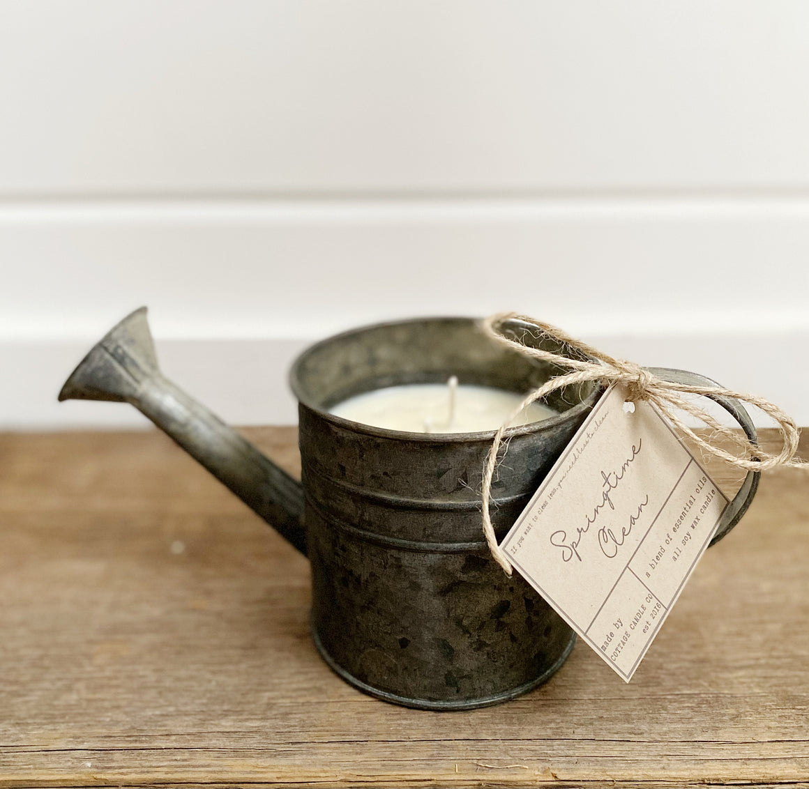 **NEW** GALVANIZED WATERING CAN - CHOOSE YOUR FAVORITE SCENT